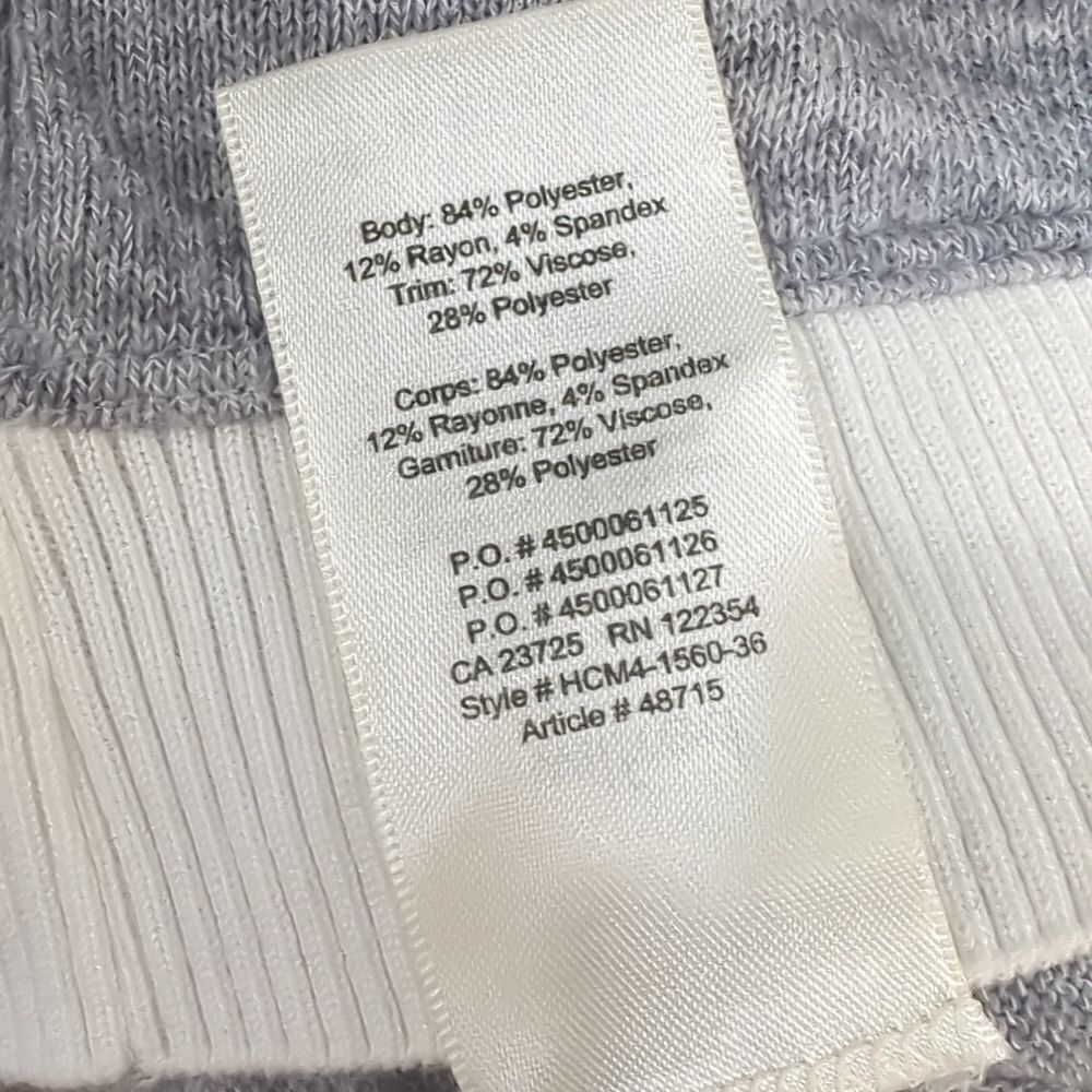 Aritzia Wilfred Womens Sweater XS Gray Berri Crew Neck Heathered Lightweight - Picture 8 of 10